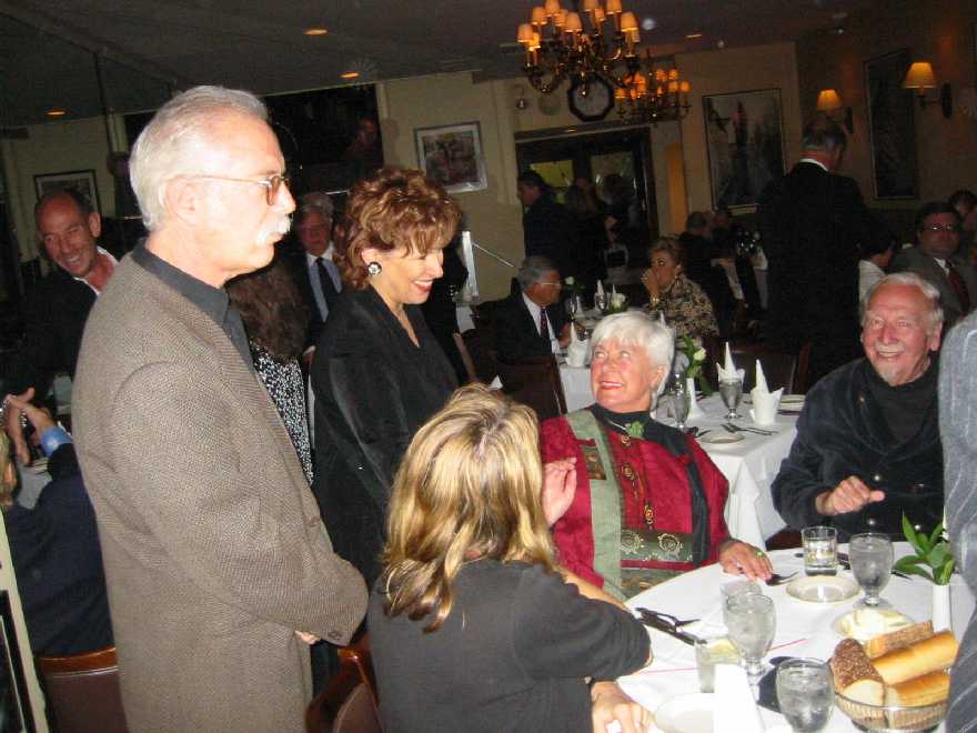 Joy and Steven saying hello to Rosemary's best friend, Jackie Rose (out of frame)